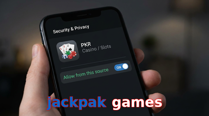 Game list for Jackpak Games apk section