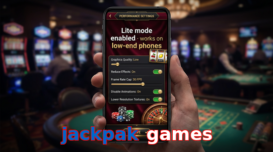 Payment and PKR controls in Jackpak Games