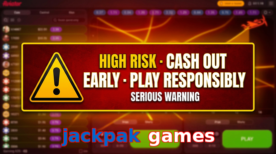 Payment and PKR controls in Jackpak Games