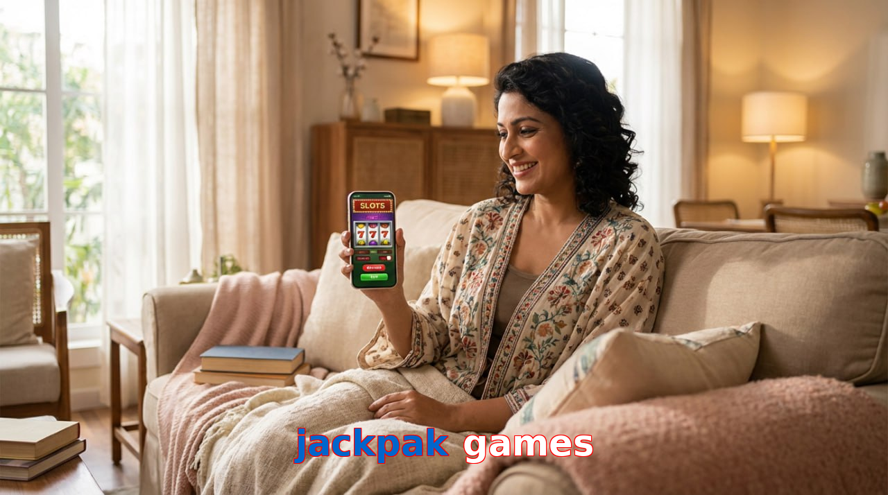 Main screen of Jackpak Games online page for PK players